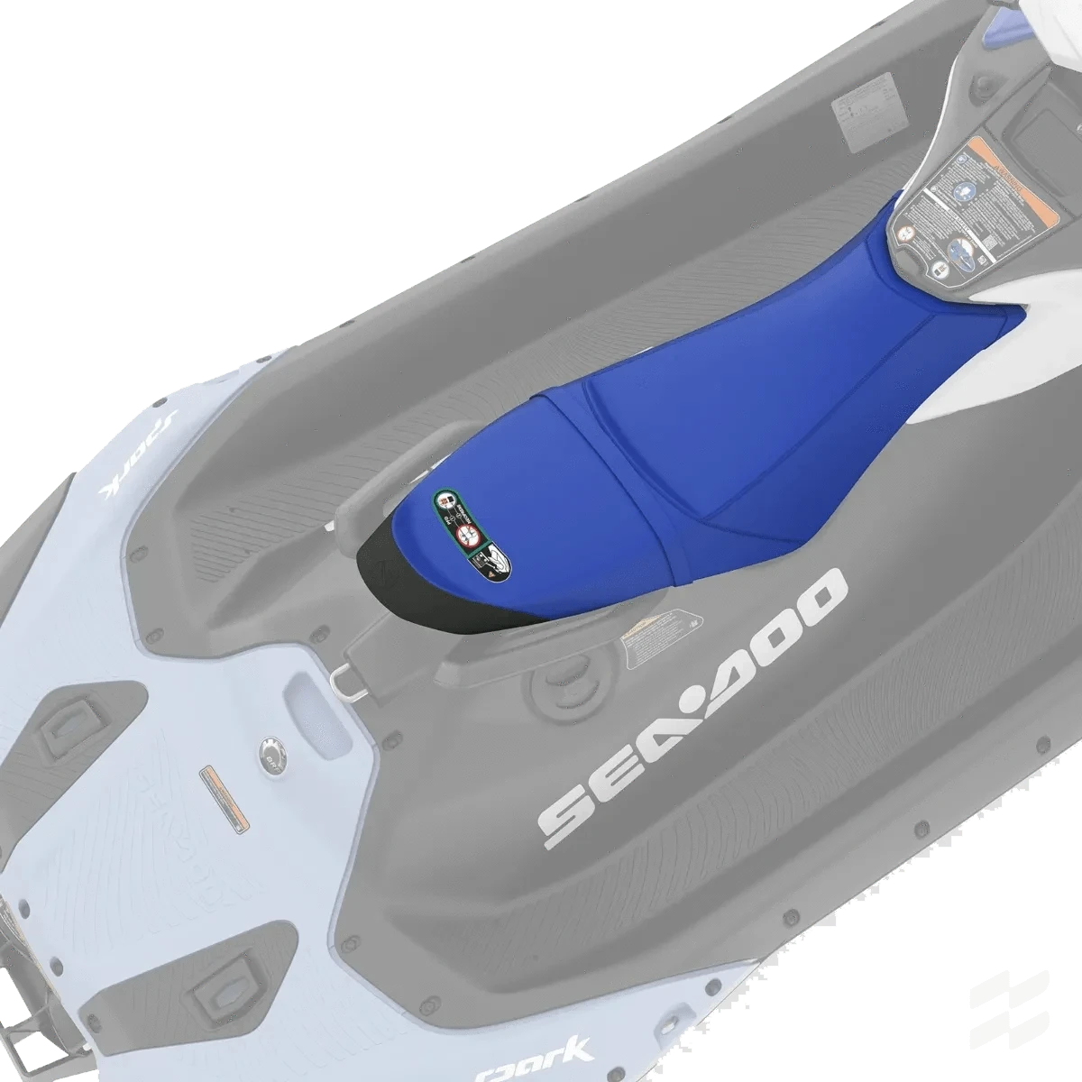 Doppelsattel Spark 1up Blau (2024+)