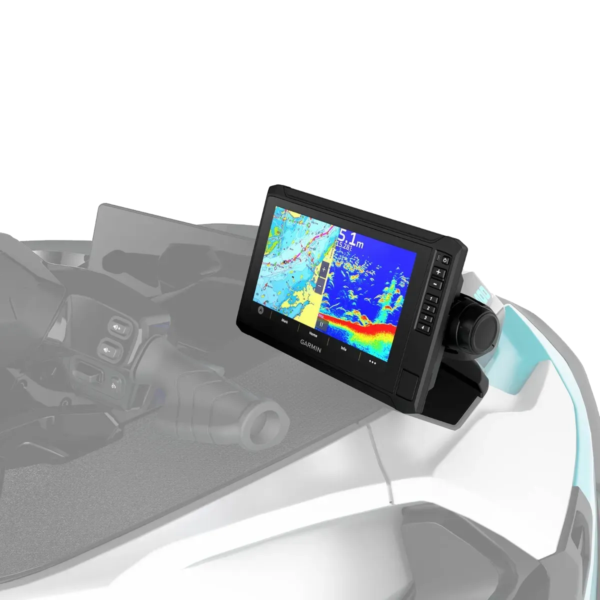 Garmin ECHOMAP UHD2 9" sv GPS