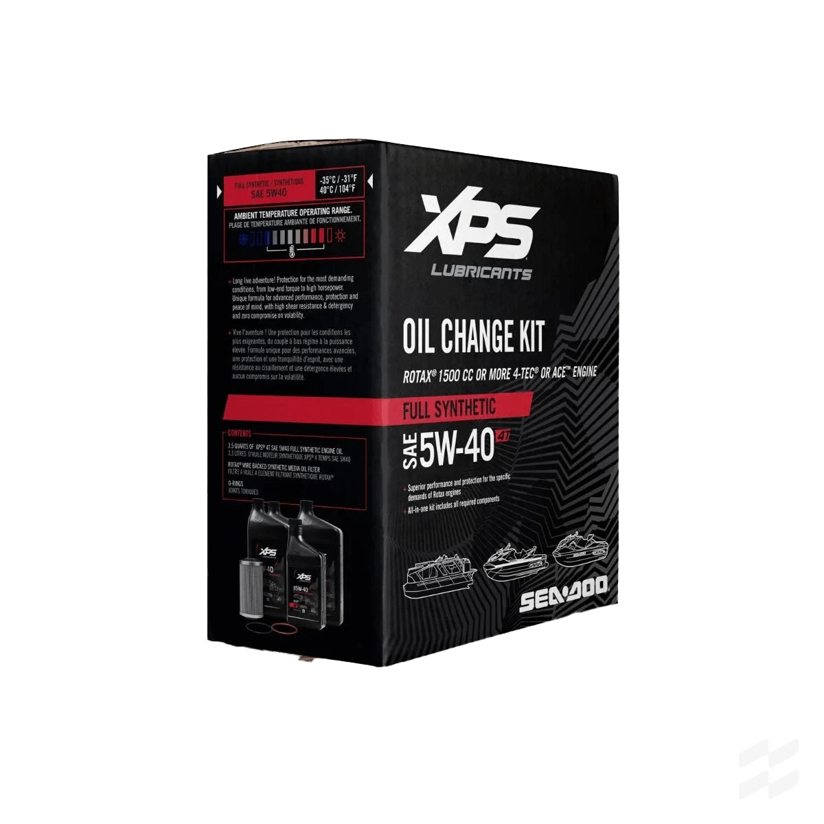 Sea-Doo XPS olie ververskit 5W-40 vol synthetisch geschikt voor Sea-Doo 4-takt waterscooters