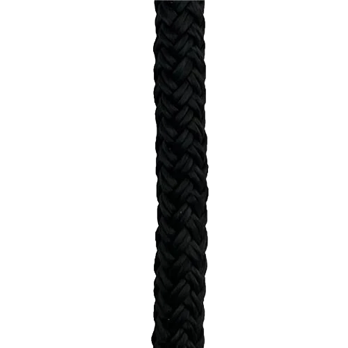 Hollex landvast zwart 10mm 16 strengen