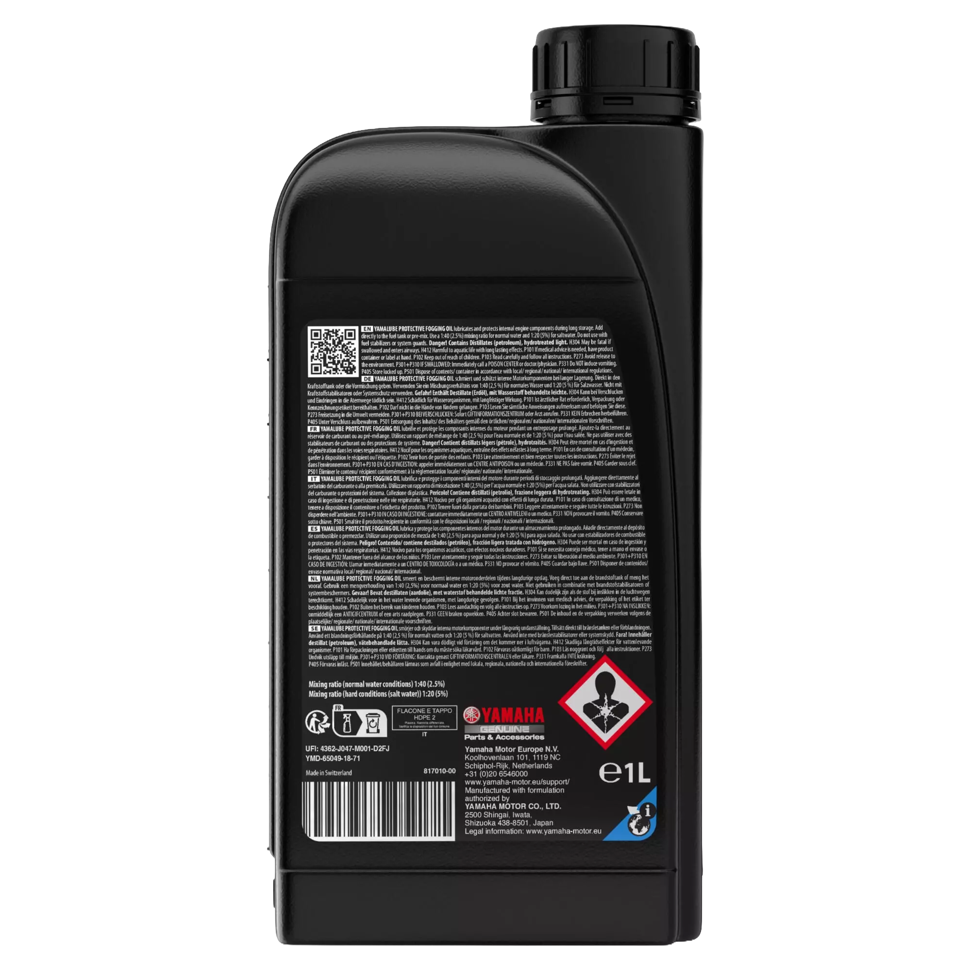Yamalube Fogging Olie Injector