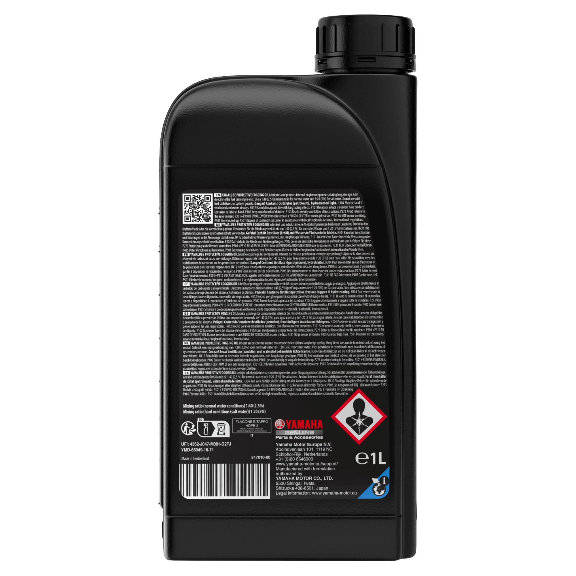 Yamalube Beschermende Mist Olie Injector