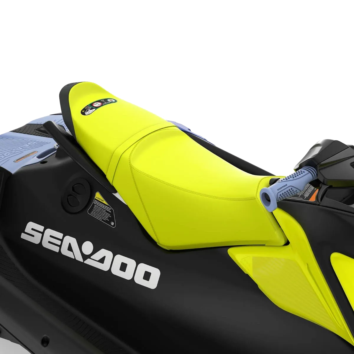 Tweepersoons zadel Sea-Doo Spark 1up geel vanaf 2024 (295101222)