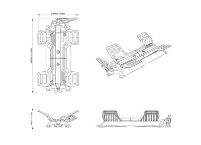 LinQ drijvende mat houder