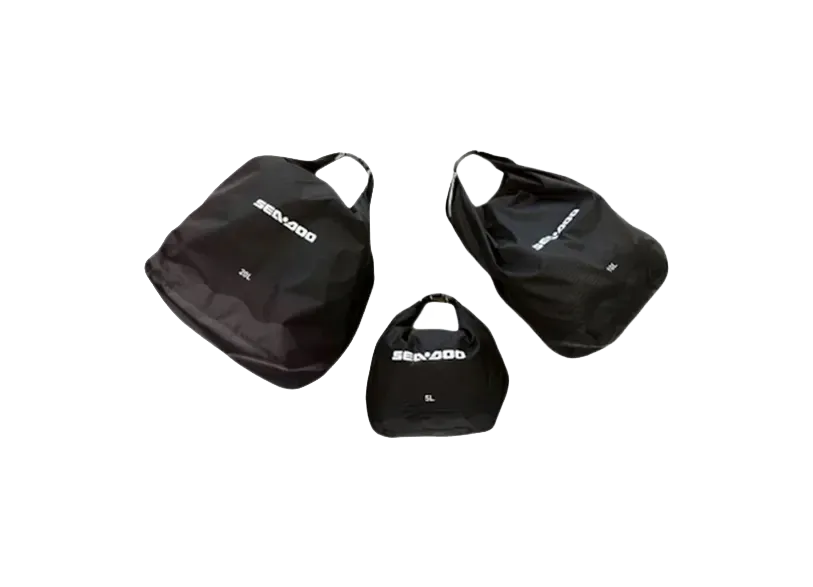 Set van 3 waterdichte roll-top tassen